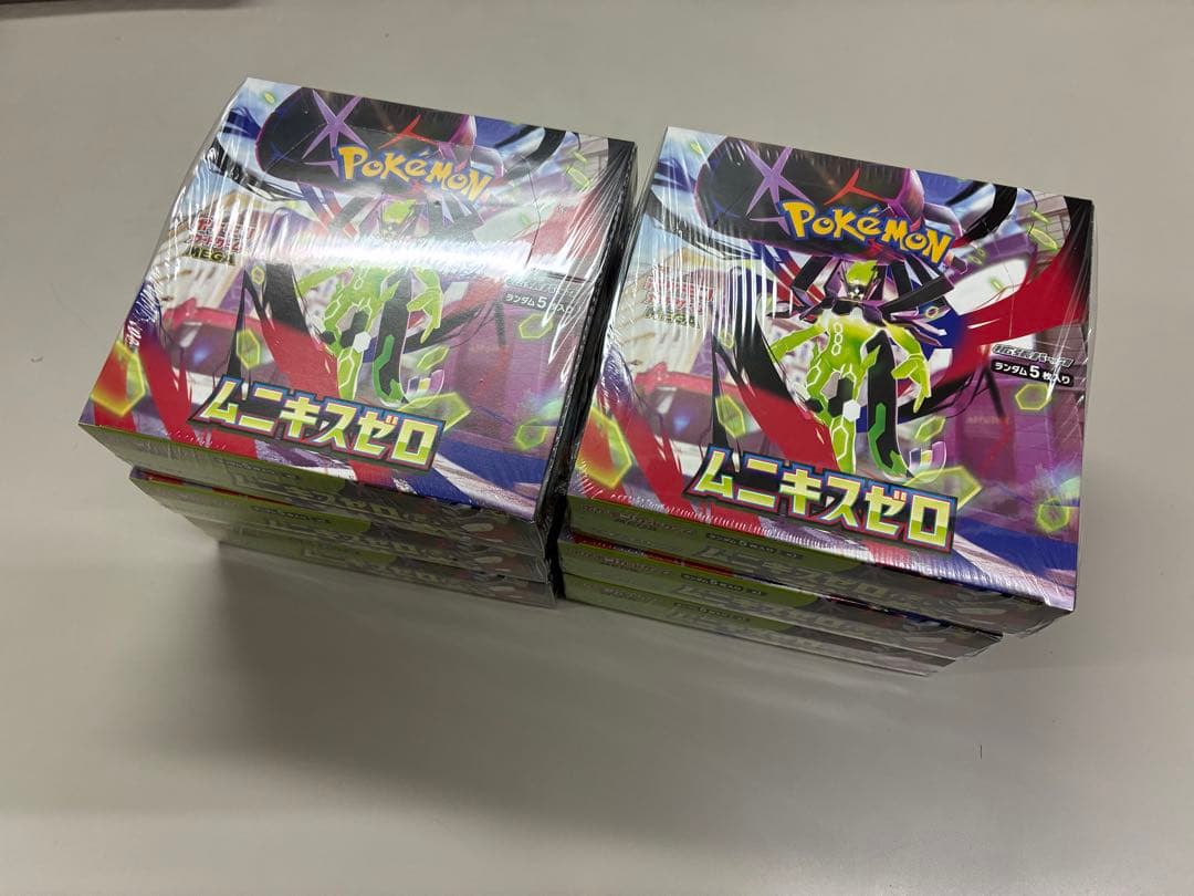 ポケモンカード　ムニキスゼロ　６BOX シュリンク付