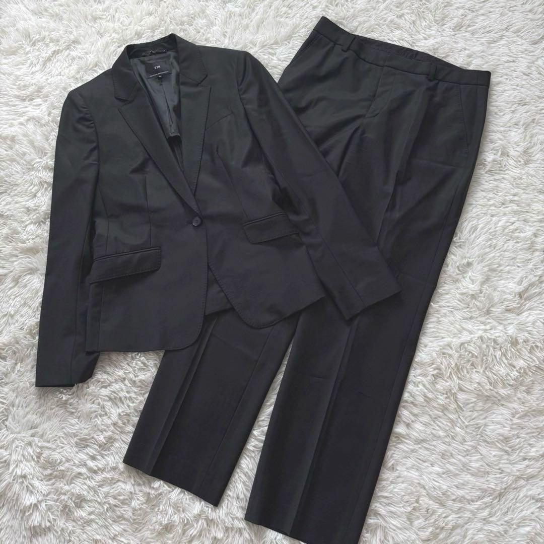 23区 セットアップ スーツ パンツ ブラック ビジネス40サイズ