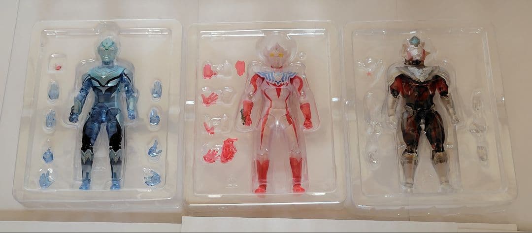 S.H.Figuarts ウルトラマンタイガ　タイタス　フーマ　クリアカラー