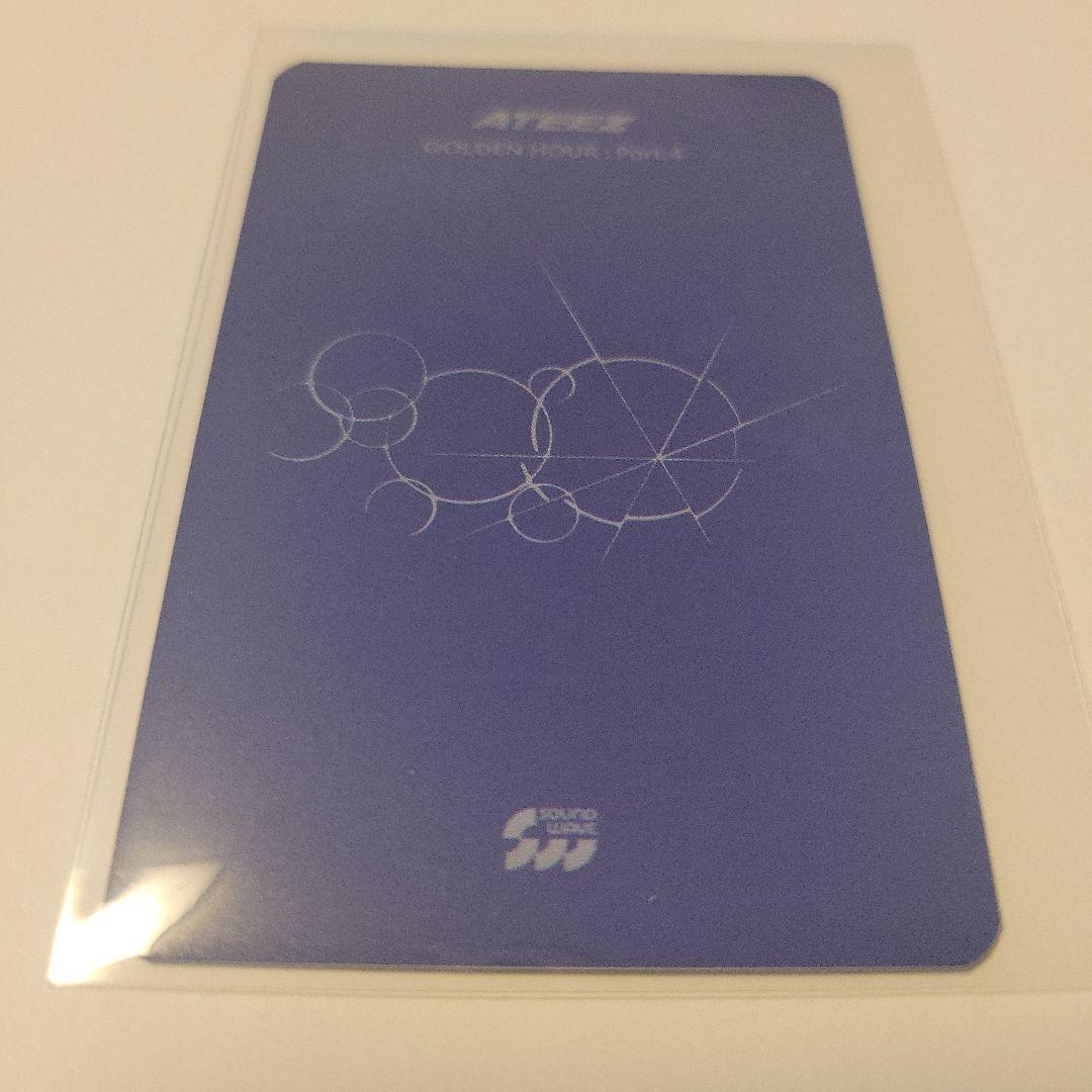 ateez soundwave 特典トレカ ソンファ - メルカリ