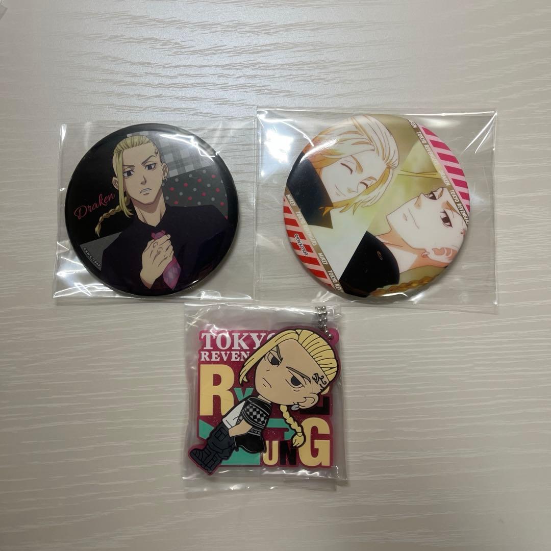 東京リベンジャーズ 龍宮寺堅 ドラケン 缶バッチ - メルカリ