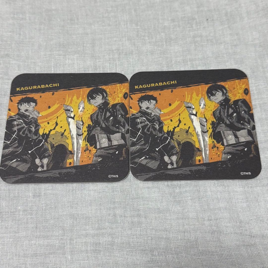 ジャンフェス カグラバチ アートコースター 六平チヒロ 千鉱 香刈緋雪