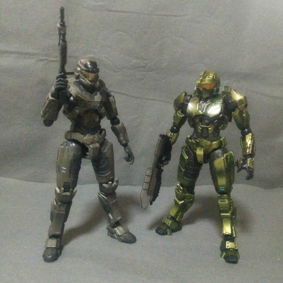 PLAY ARTS改 マスターチーフ他2体セット HALOアクションフィギュア