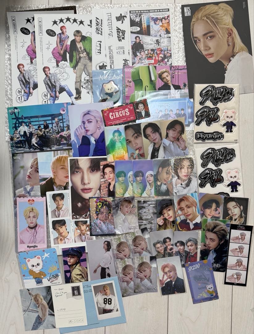 スキズ ヒョンジン トレカ まとめ売り 店舗特典 ソウルコン 封入 ユニット