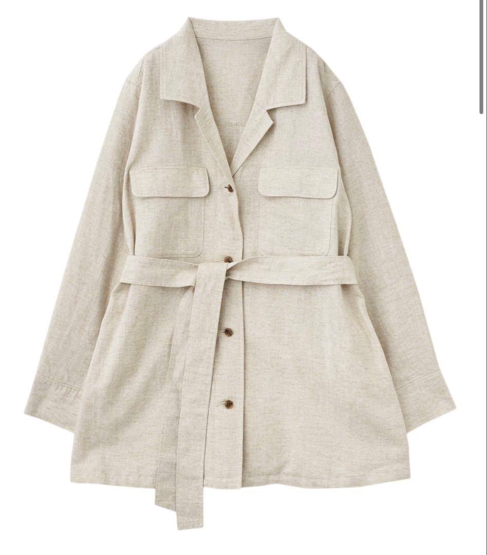 Aimeine ウエストシェイプシャツジャケット