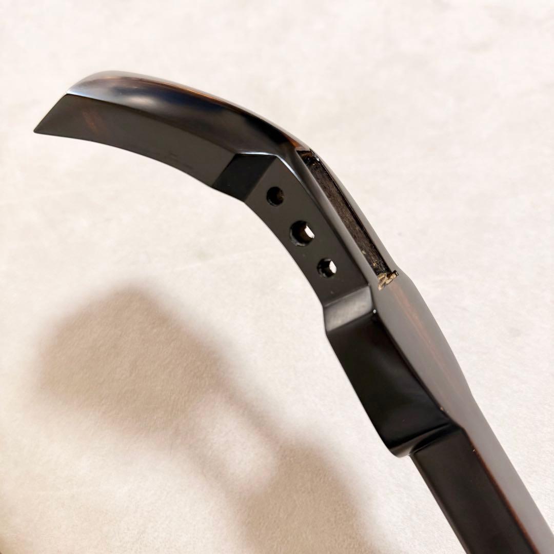 与那城型三線 未使用 カミゲン 銘苅春政 黒檀 - メルカリ