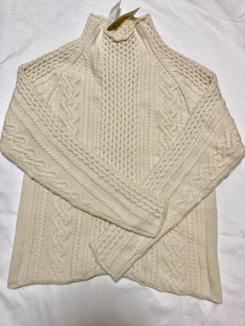 7GG ボトルネック フィッシャーマンニット エディフィス 日本製 M