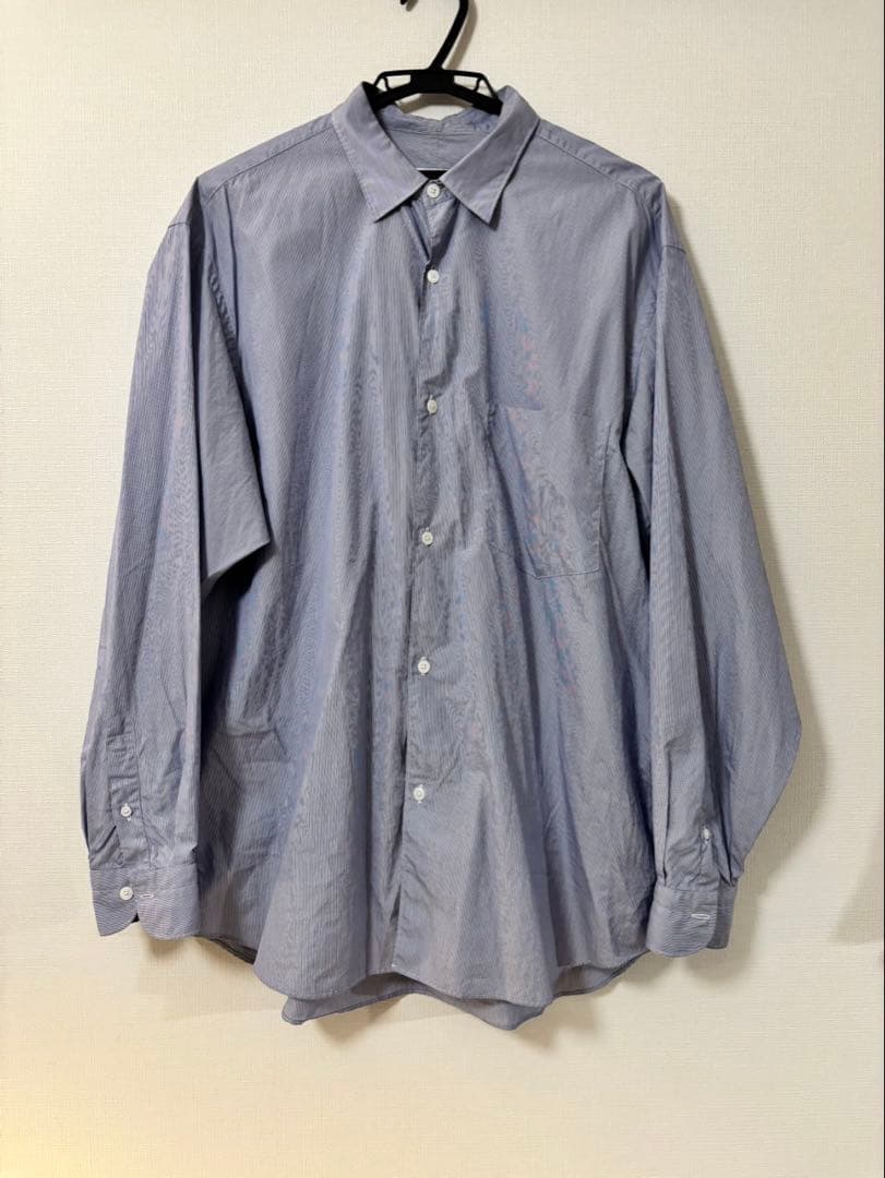 COMOLI 3 ポプリンシャツ