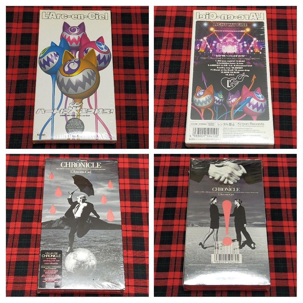 L'Arc～en～Ciel ラルク ライブビデオ VHS 5本セット まとめ売り