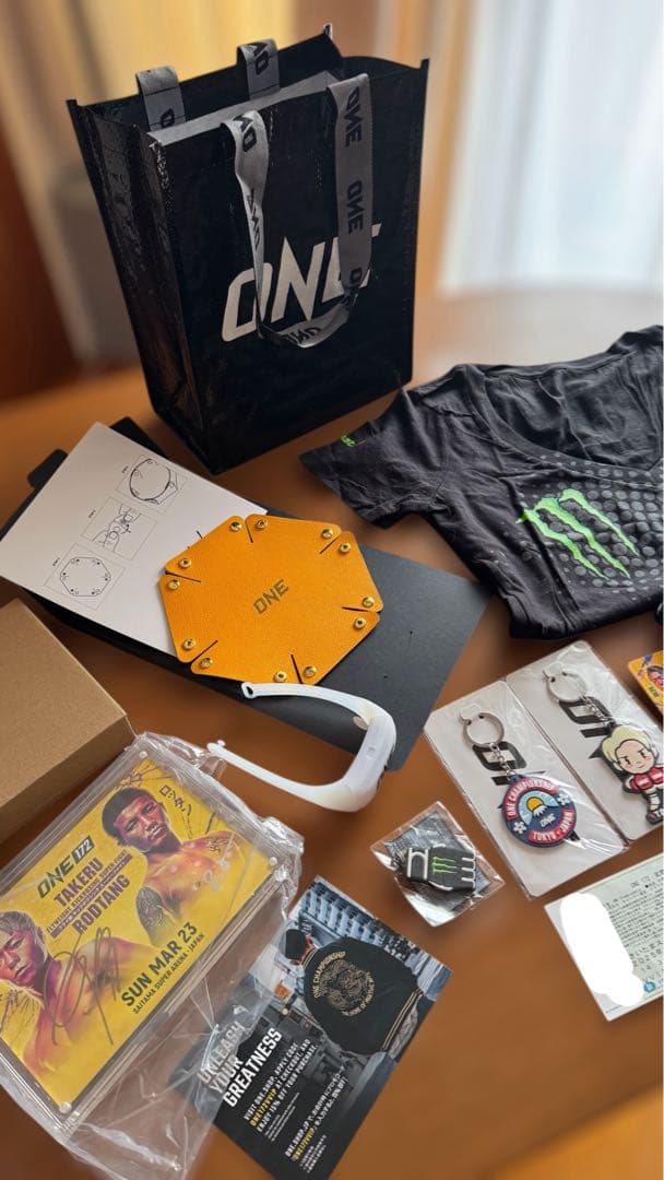 ONE 武尊vsロッタン VVIP ノベルティ ONE 武尊vsロッタン VVIP ノベルティ ONE】武尊の引退試合「VSロッタン2」