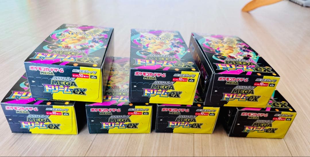 ポケモンカードMEGAドリームex 7BOXシュリンク無しぺりぺり有り - メルカリ