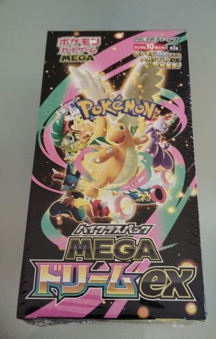 ポケモンカードゲーム MEGA ドリームEX シュリンク有り　1BOX MEGAドリームex 1BOX シュリンク付き｜Yahoo!フリマ（旧PayPayフリマ）