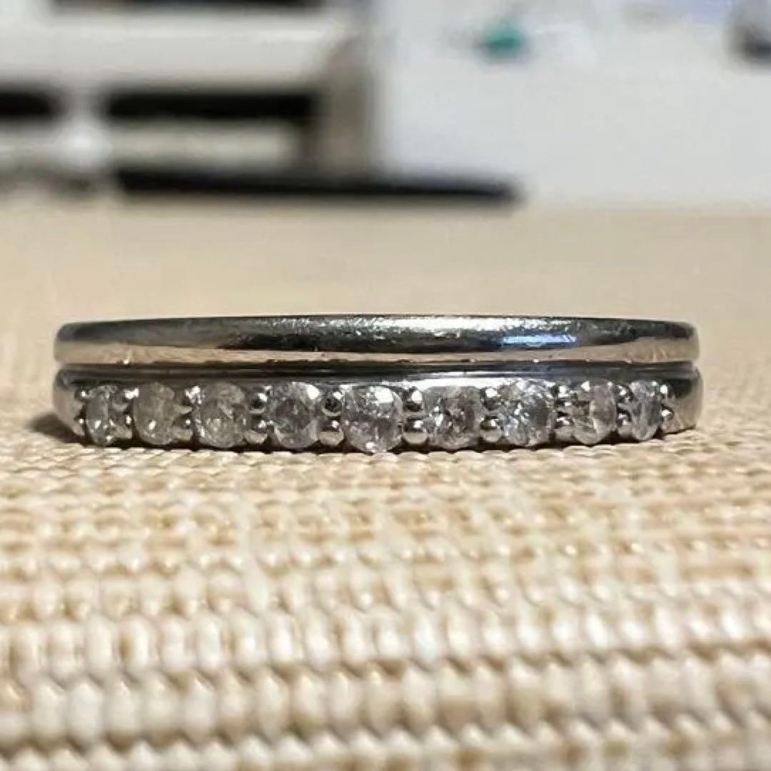 ブ*ー様 pt900 ダイヤモンド　リング　指輪