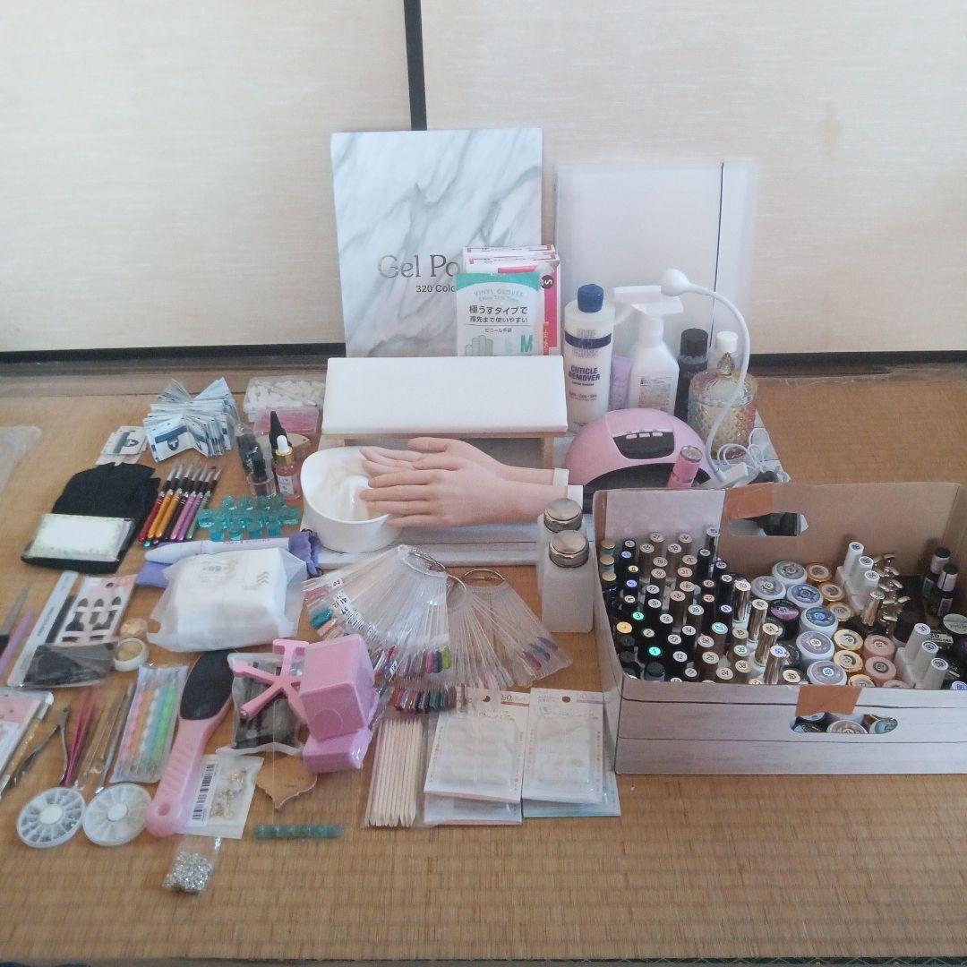 ジェルネイルキット・ネイルアート用品セット