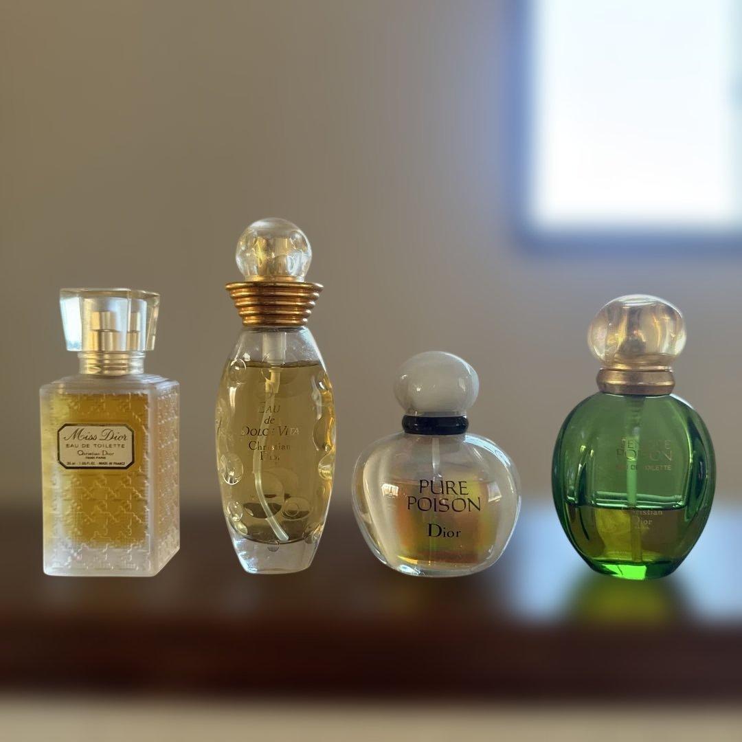 Christian Dior ディオール　香水4本セット　POISONなど