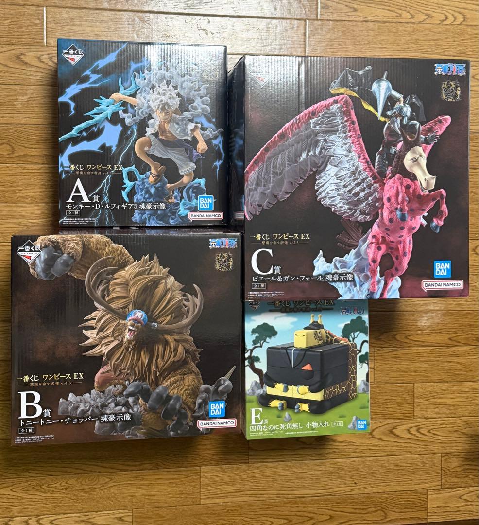 一番くじ ワンピース EX 悪魔を宿す者達 vol.3 ABCE賞セット