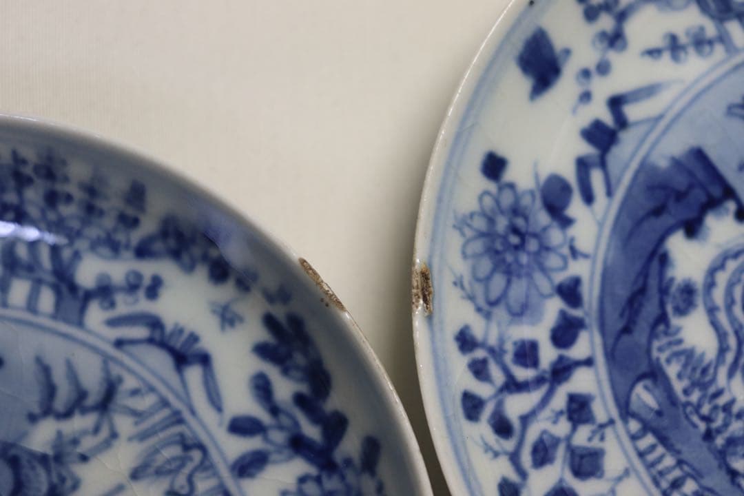 中国 明時代 染付鳳紋小皿2点 古染 芙蓉手 木箱付 送料込み0516 - メルカリ