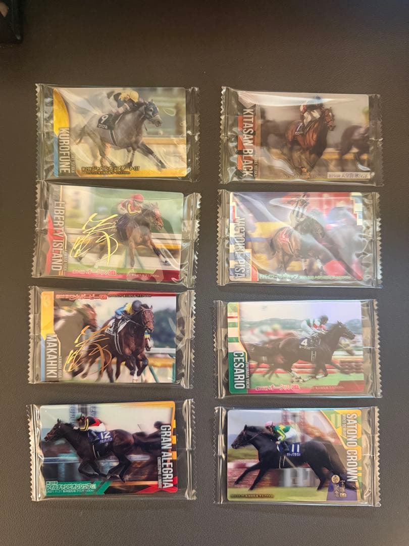 リバティアイランド　マカヒキ　サインカード未開封　8点セット