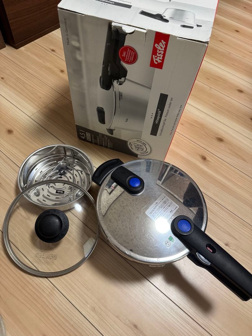 フィスラー 圧力鍋 4.5リットル