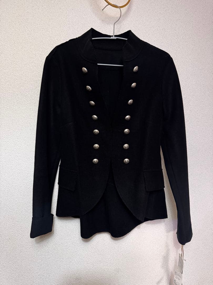 値下】新品タグ付イタリアIL VENTO & LA SETAナポレオンジャケット