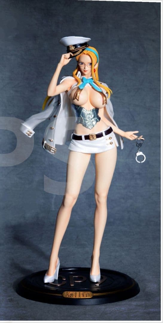 ワンピース CP9カリファ(白)ガレージキットフィギュア 完成品 海外製