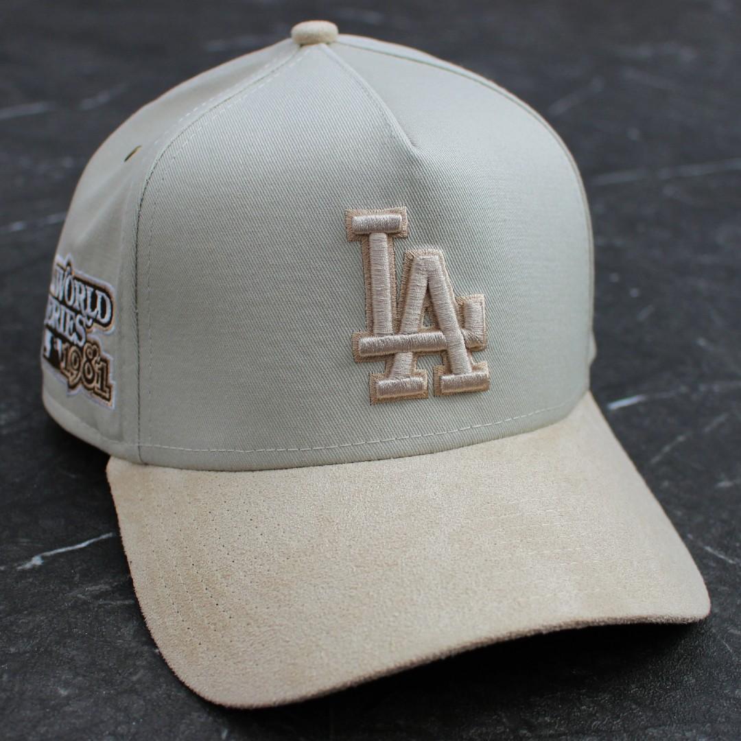 海外モデル NEW ERA LA ドジャース キャップ 上品 スエードバイザー