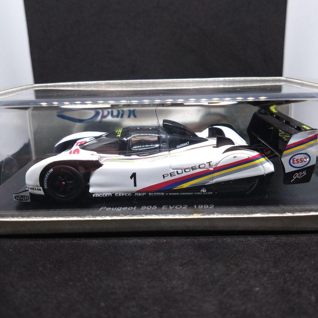 スパーク 1/43 プジョー 905 エボ2 1992 SWC マニクール