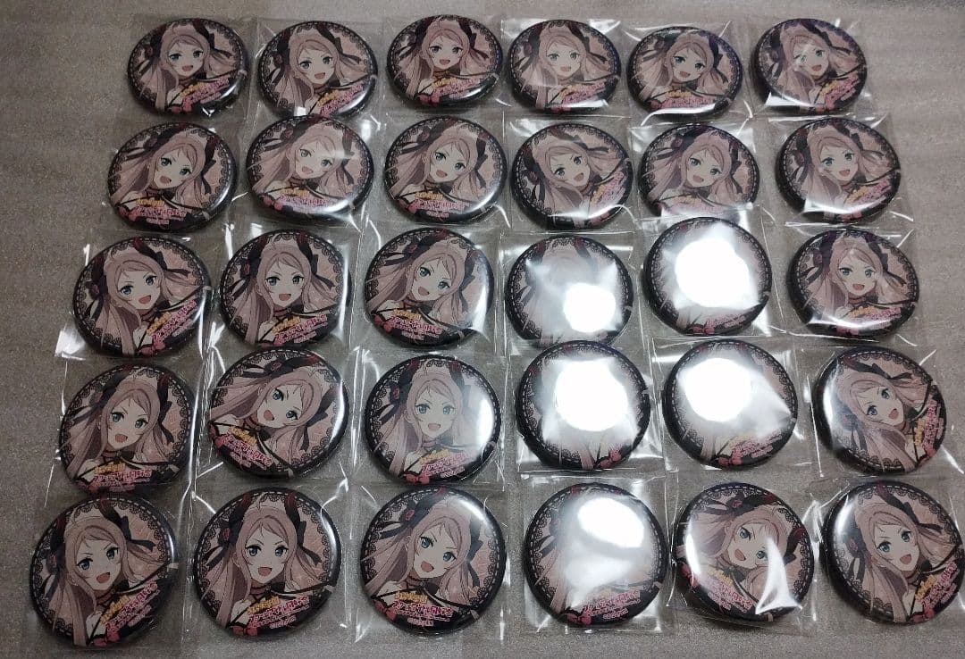 ラブライブ！虹ヶ咲天王寺璃奈缶バッジ天使と悪魔からの招待状セット