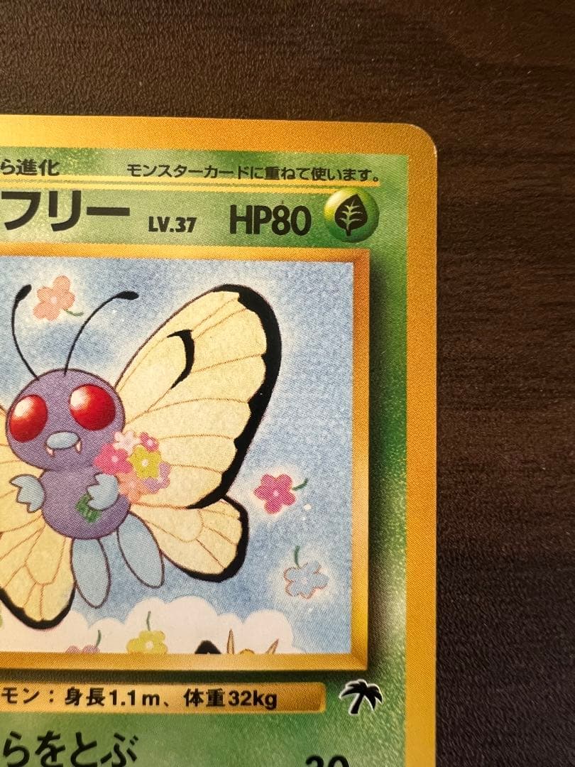 ポケモンカード バタフリー No.012 LV.37 サザンアイランド 旧裏