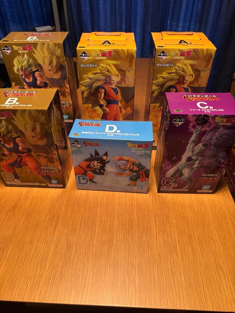一番くじ ドラゴンボール A賞２個　B賞２個　C賞 D賞 一番くじ ドラゴンボール BATTLE OF THE SUPER SAIYAN｜一番くじ倶楽部