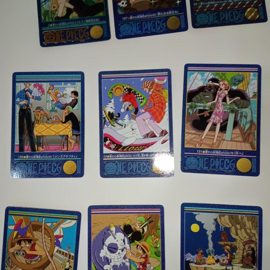 ワンピース カードダスビジュアルアドベンチャー レアカード入り 合計