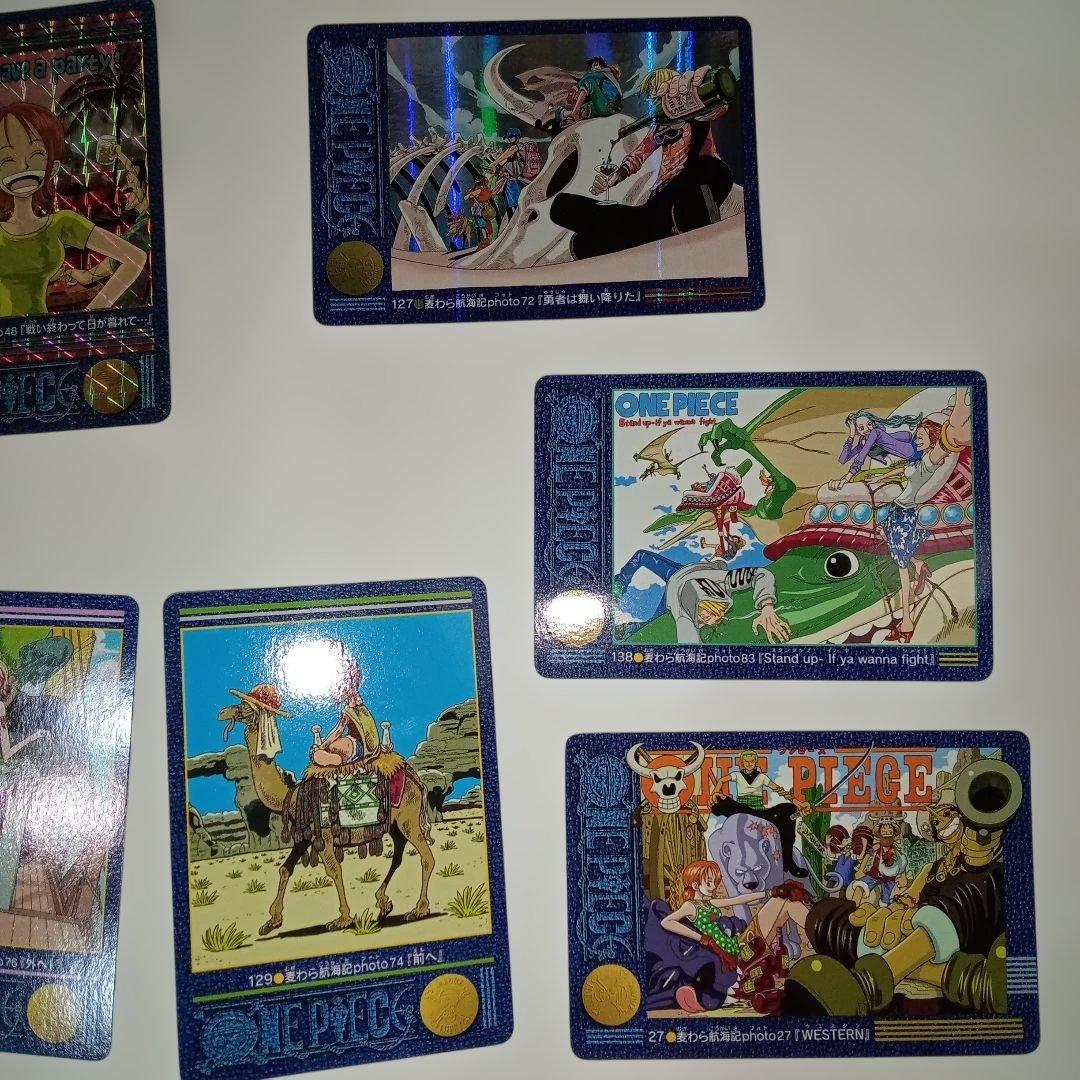 ワンピース カードダスビジュアルアドベンチャー レアカード入り 合計