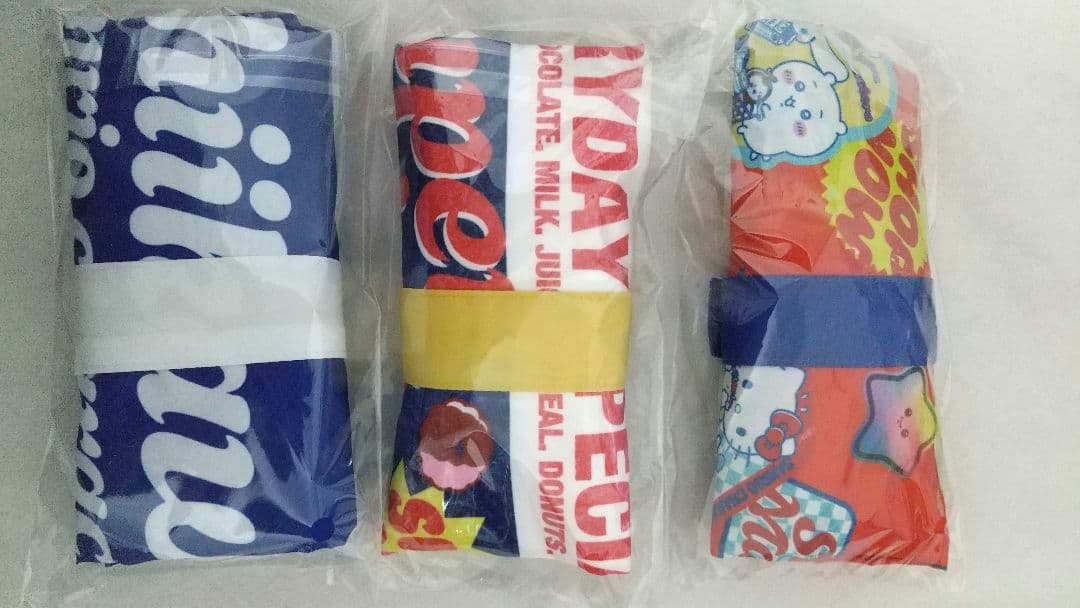 ちいかわ サンリオ エコバッグ スーパーマーケット 3種セット