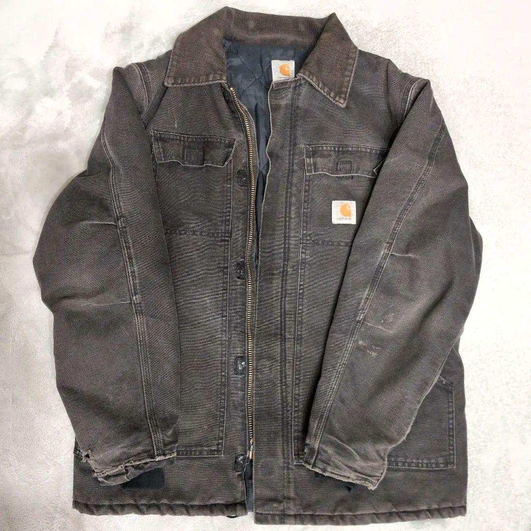 【最終値下】Carhartt トラディショナルジャケット フェードブラックUSA
