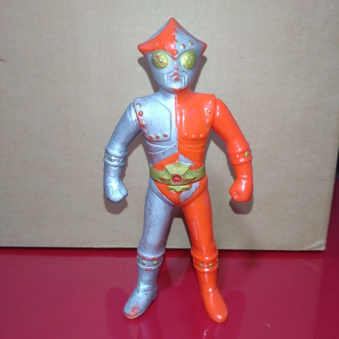 タケミ　ジャンボーグ9 ソフビ　当時物　昭和レトロ　特撮　旧バンダイ