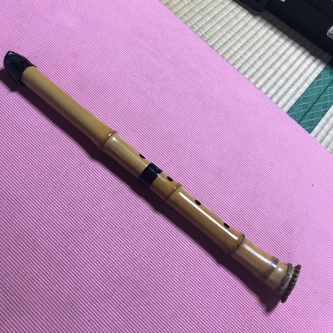 24p 値下げ　尺八　一尺八寸管　円山銘