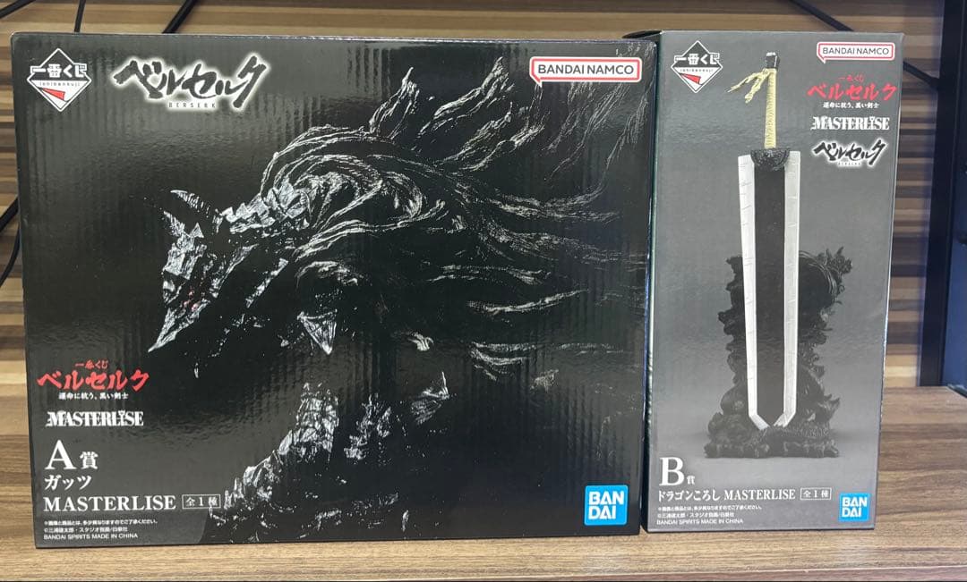 ベルセルク　一番くじ　ガッツ ベルセルク』一番くじが本日（9/14）発売。狂戦士の甲冑を纏う“ガッツ