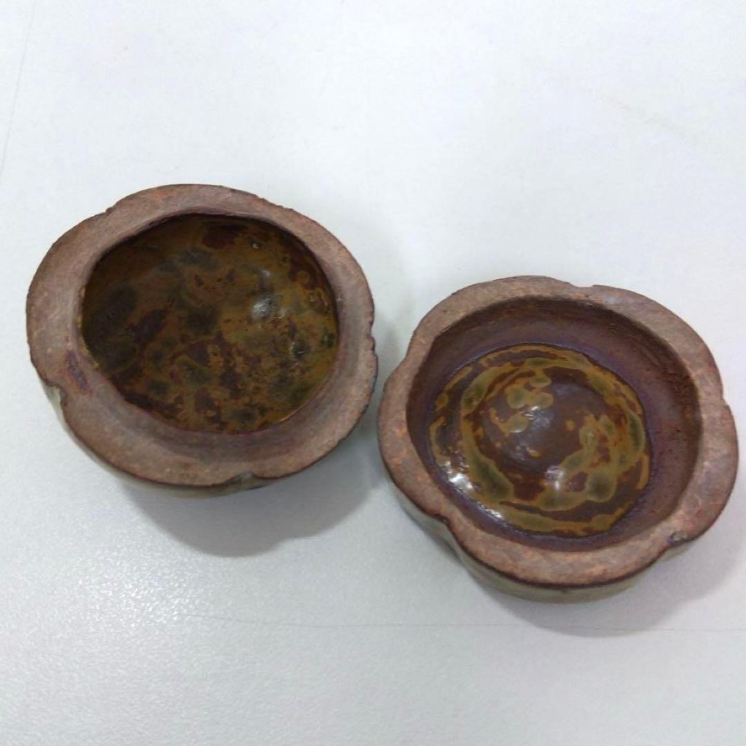 高取焼 亀井味楽 即中斎書付 捻梅香合 共箱 - メルカリ