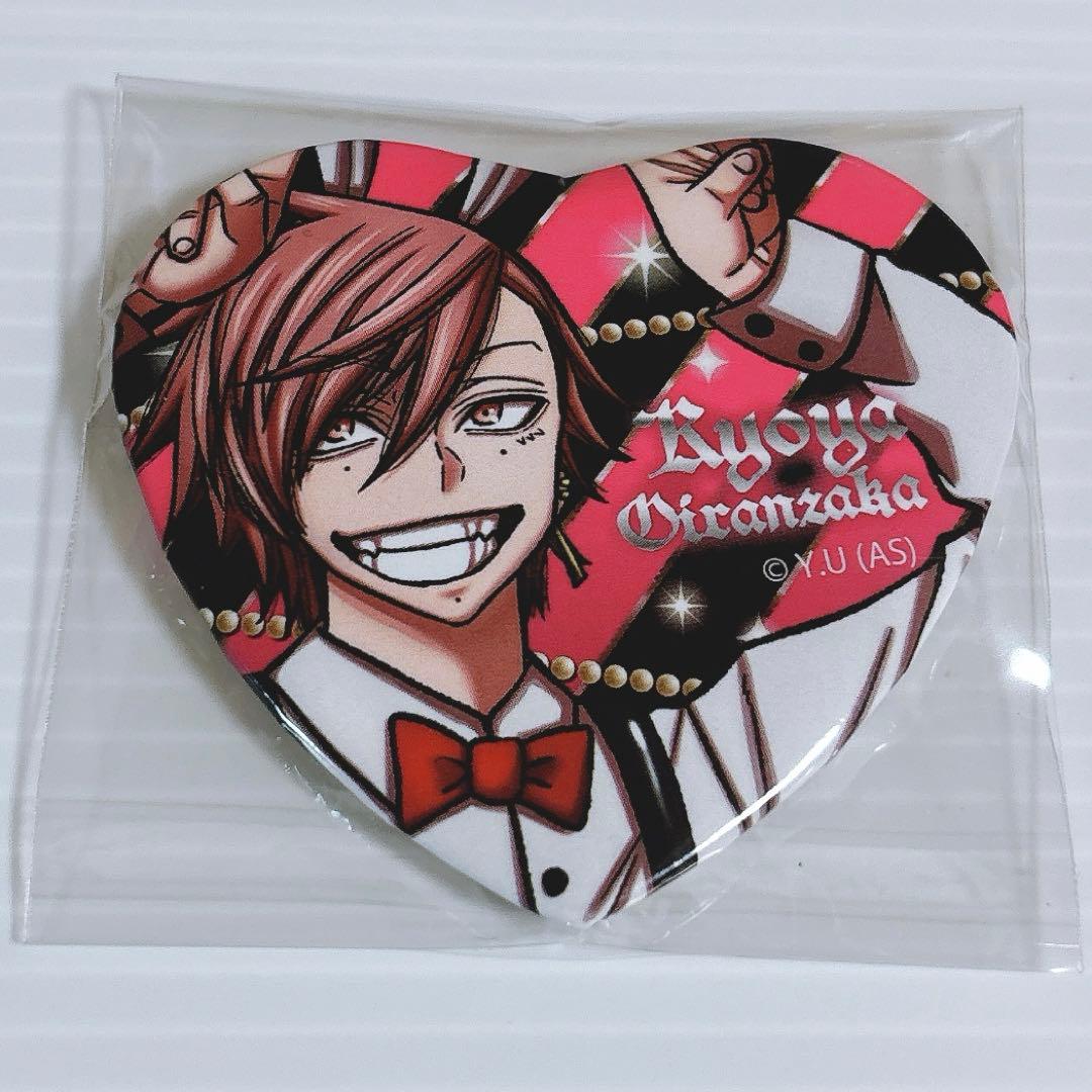 桃源暗鬼 原作 トレーディング ハート 缶バッジ バニー 花魁坂 京夜