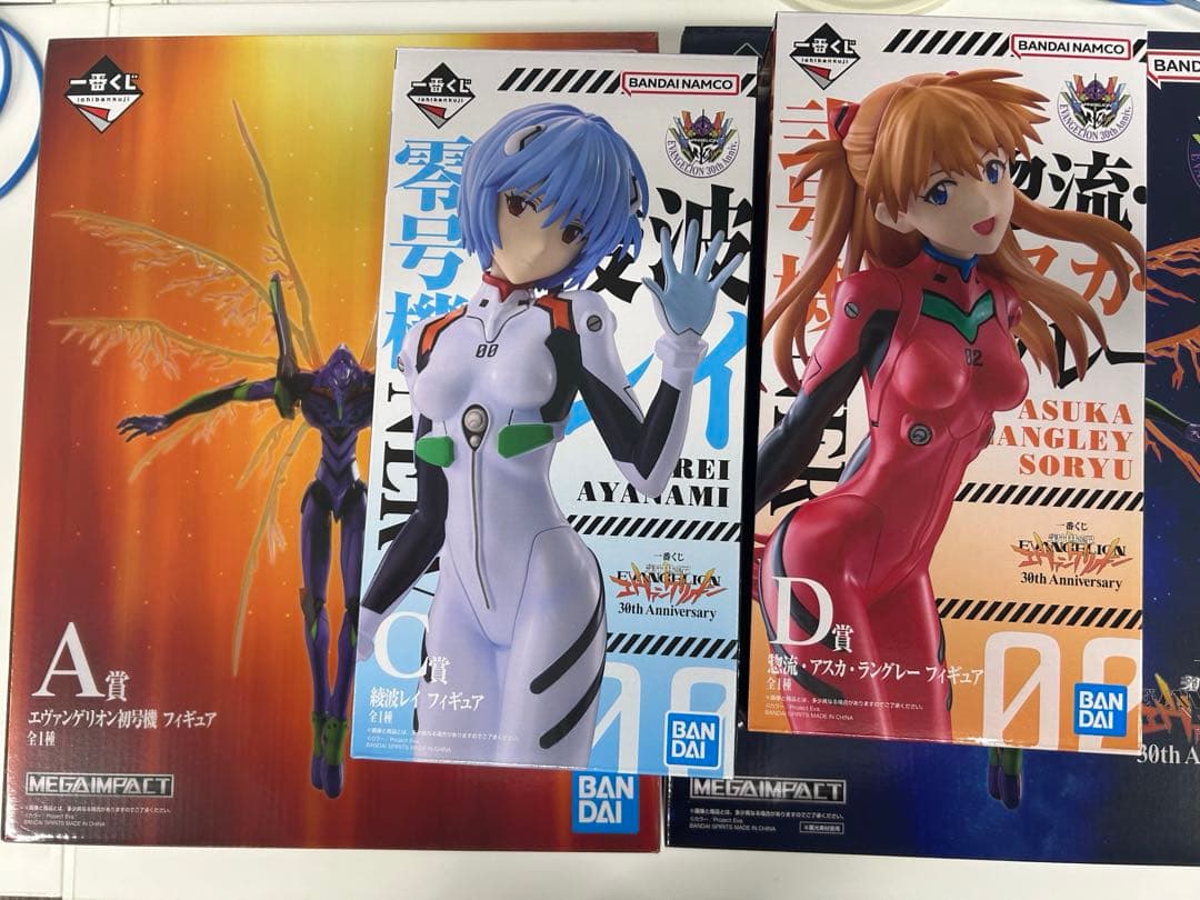 一番くじ 新世紀エヴァンゲリオン　A賞 C賞 D賞 ラストワン賞 一番くじ 新世紀エヴァンゲリオン 30th Anniversary A B C D E F G