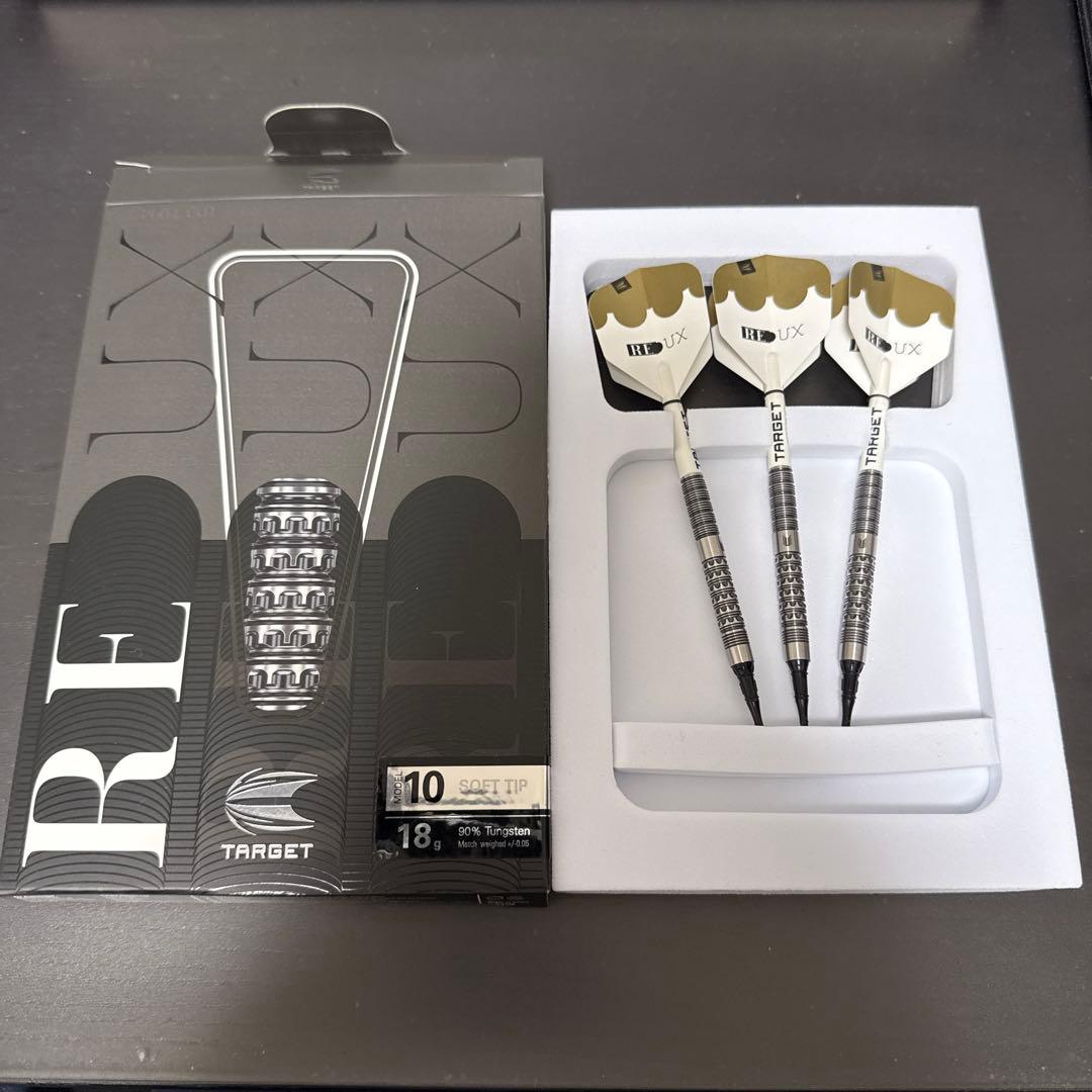 ダーツ Target Redux 10 soft tip 18g Target Redux 10 Soft Tip Darts - 18gm