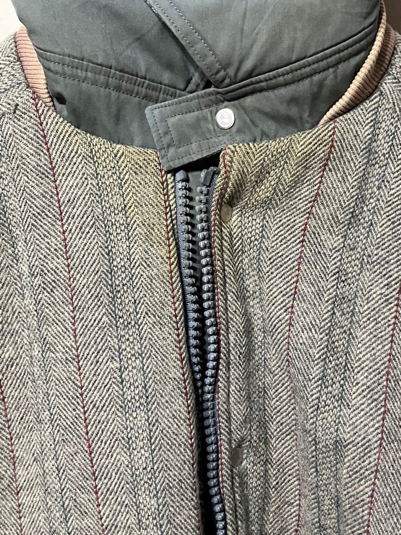 80s L.L.Bean ストームコート USA製　グレー カーキ