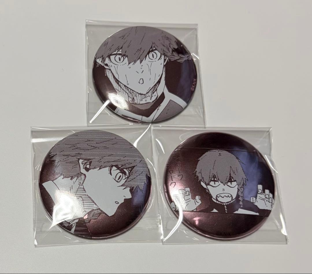 ブルーロック ブルロ展 推しキャラバッジ 黒名蘭世 - メルカリ