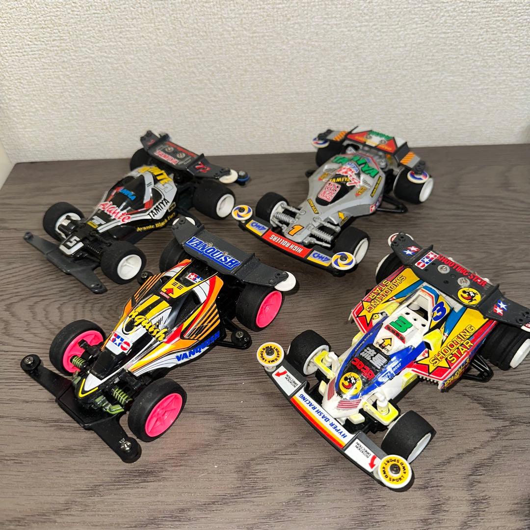 [G6165]ミニ四駆　シューティングスター　バンキッシュ　アバンテ　タミヤ