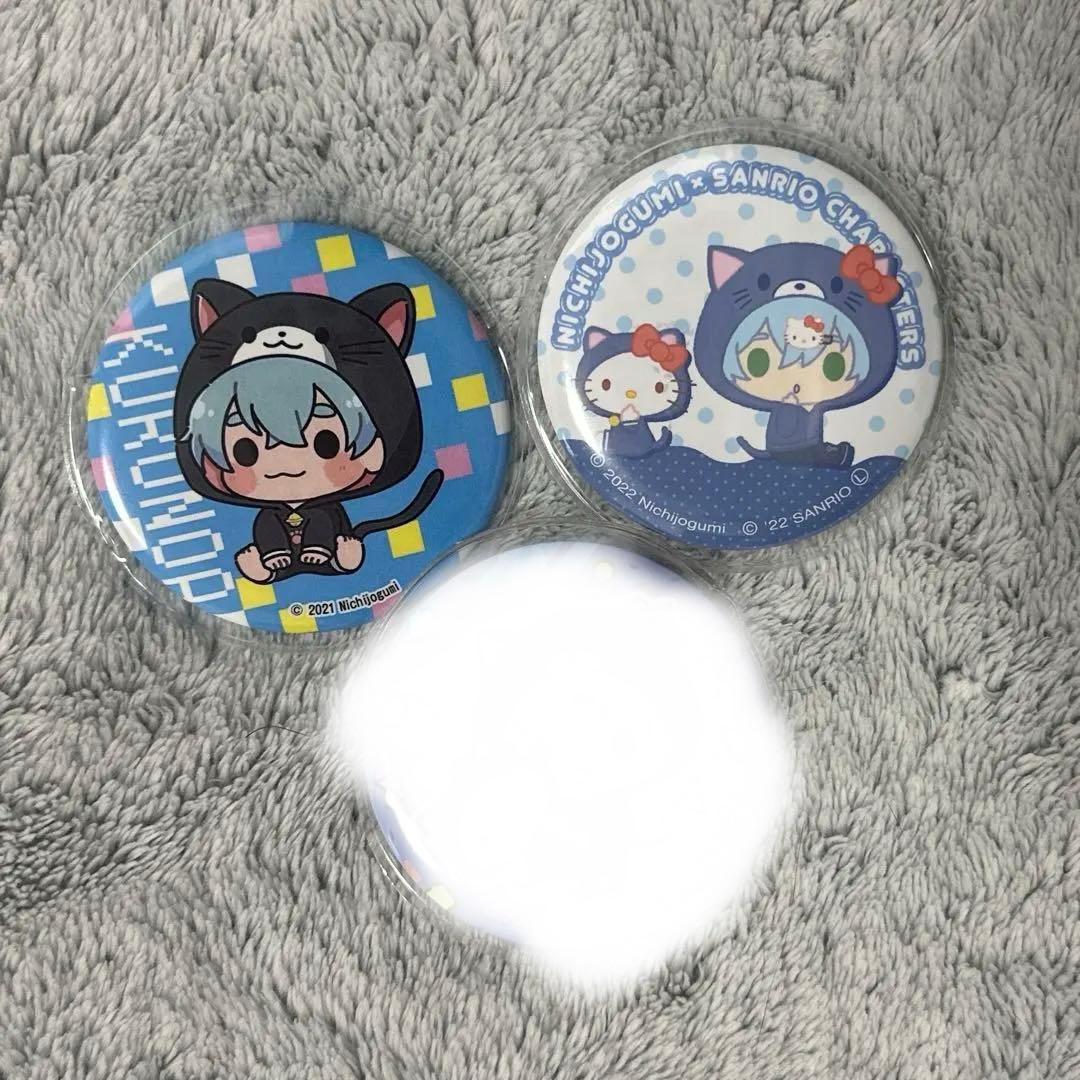 日常組 クロノア 缶バッジ - メルカリ