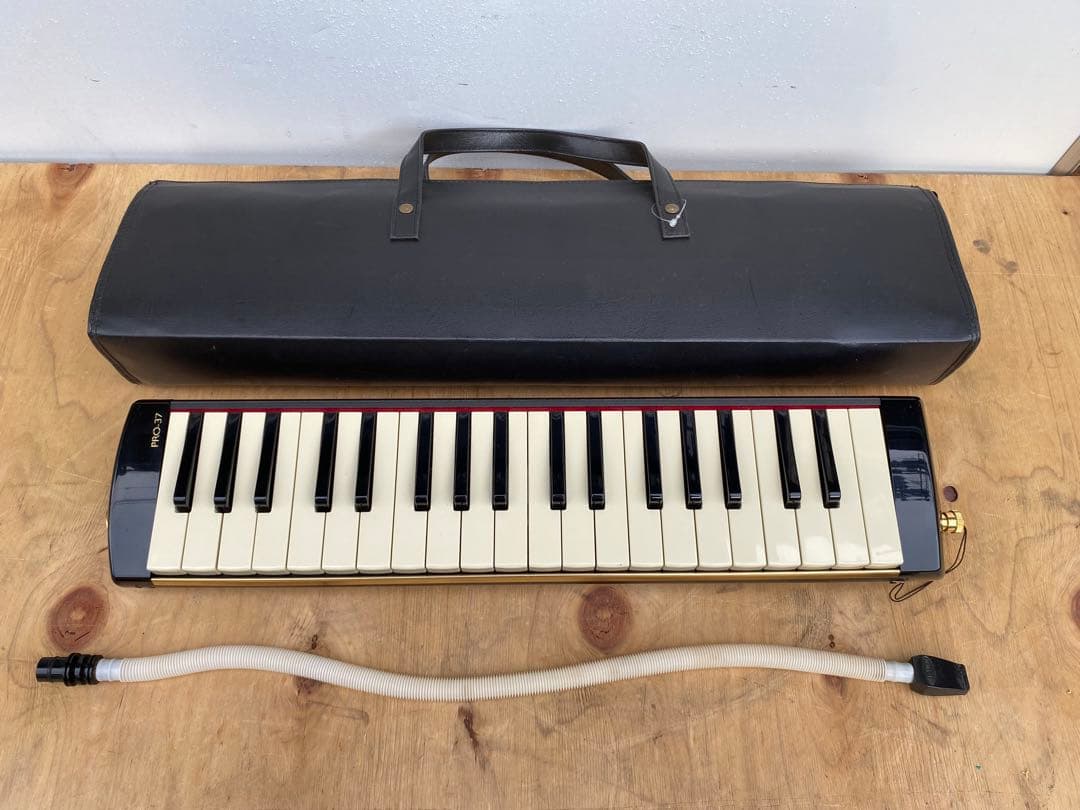 suzuki pro-37 専用ケース付き　ピアニカ　中古品