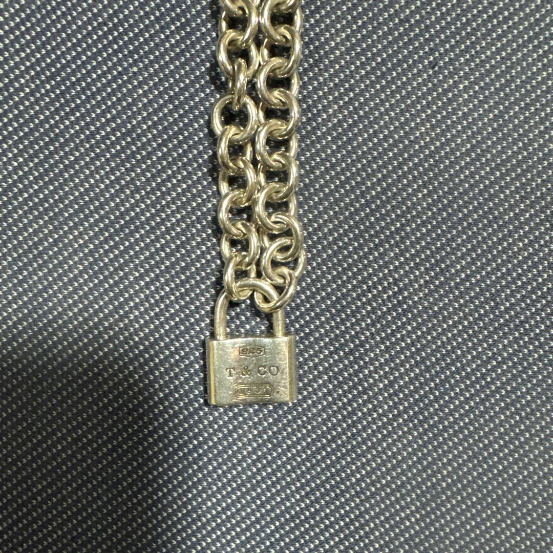 ティファニー 1837 パドロック カデナ ネックレス チョーカー 925