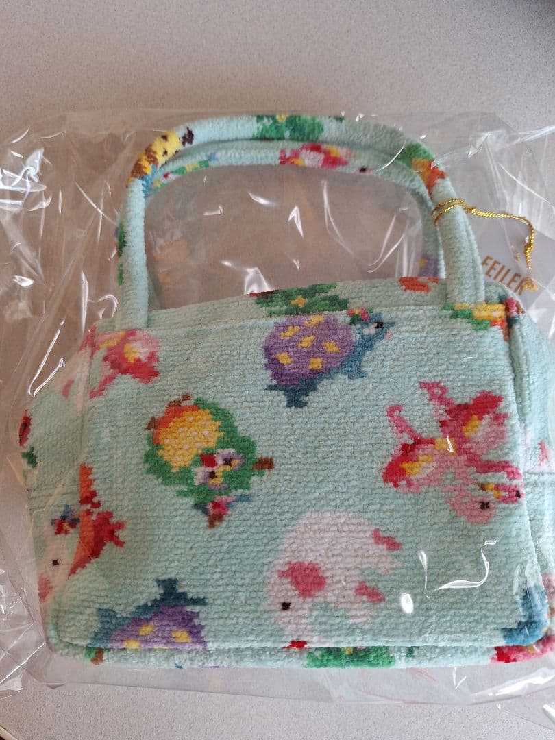 フェイラー　ファンキーフォーチュン　ミニキューブバッグ神崎恵コラボ