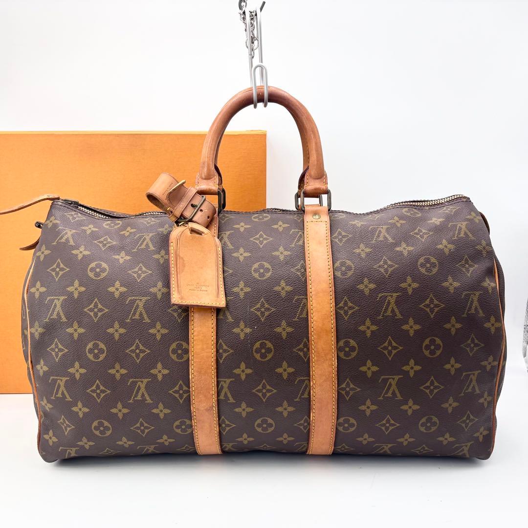 ルイヴィトン M41428 キーポル 45 旧型 モノグラム ボストンバッグ