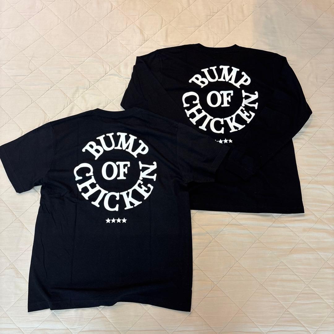 BUMP OF CHICKEN☆ロゴT &ロンT黒L☆バンプオブチキン